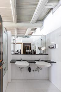 Kuchyň nebo kuchyňský kout v ubytování Romantik Seehotel Sonne