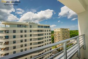Balkon lub taras w obiekcie Baltic Apartments - Sun Towers