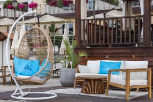 Патио или другая зона на открытом воздухе в Grand Hotel Alassio Beach & Spa Resort - The Leading Hotels of the World