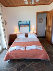 Postel nebo postele na pokoji v ubytování Villa Dimitra