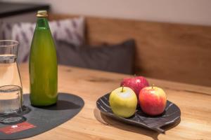 Nápoje v ubytování Luisl Hof - Apartment Herbae