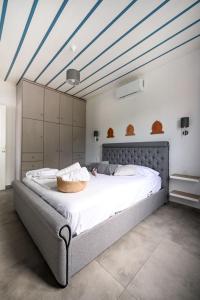 Postel nebo postele na pokoji v ubytování Villa Katerina