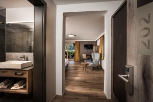 Kúpeľňa v ubytovaní Hotel Das Kohlmais