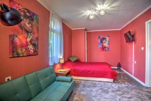 Posezení v ubytování Villa Carpe Diem