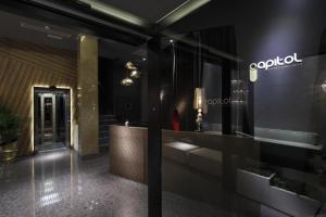 A bathroom at Capitol Boutique Hotel Még 37 kép