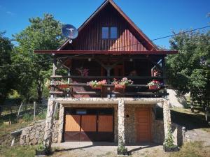 Zahrada ubytování Vikendica kod Brice