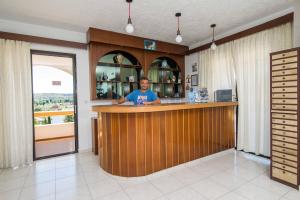 Lounge nebo bar v ubytování Hotel Eleni Anagros