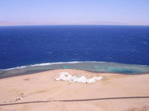 Una vista aérea de Daniela Diving Resort Dahab