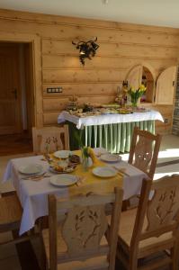 Jedlo v ubytovaní bed & breakfast alebo blízkom okolí