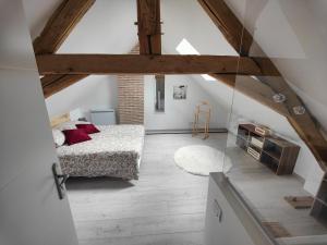 Posteľ alebo postele v izbe v ubytovaní L'OASIS - Maison rénovée à 10 min de Beauval