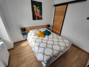 Posteľ alebo postele v izbe v ubytovaní L'OASIS - Maison rénovée à 10 min de Beauval