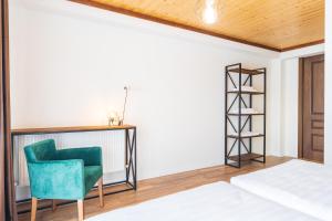 Letto o letti in una camera di Hotel Chatini Mestia