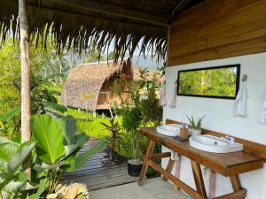 Zahrada ubytování Palayan Paradise Huts