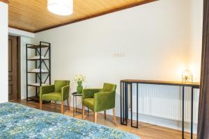 Letto o letti in una camera di Hotel Chatini Mestia