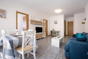 TV a/nebo společenská místnost v ubytování Casa Relax