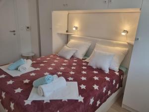 Кровать или кровати в номере Apartman Duje