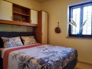 Ein Bett oder Betten in einem Zimmer der Unterkunft Hilltop Villa Risika