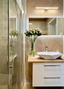 Kúpeľňa v ubytovaní Apartament Cobena