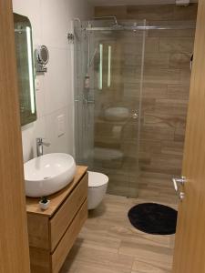 Apartmaji Prʼ nas的一间浴室