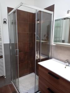 Kúpeľňa v ubytovaní SKY LOFT Nuovissimo vicinanze Metro