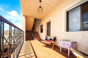 Balkon lub taras w obiekcie Donde Victor Luna