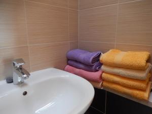 Kúpeľňa v ubytovaní Apartments Krajančić + 37 fotografií