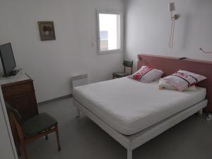 Posteľ alebo postele v izbe v ubytovaní Appartement F3 en bordure de l étang de thau