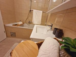 Kúpeľňa v ubytovaní Apartman Adara + 23 fotografií