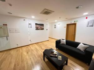 Uma área de estar em Vale do Zêzere Hotel