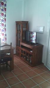 TV a/nebo společenská místnost v ubytování APARTAMENTO ANTONIA 1