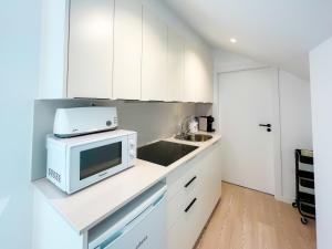 Hostel Charino的厨房或小厨房