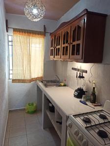 Una cocina o cocineta en Casita Mahahual, Grand Costa Maya