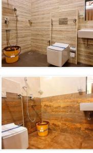 Ein Badezimmer in der Unterkunft Le cressida Hotel
