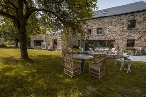 Zahrada ubytování B&B l'Aigrin