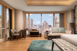 Posezení v ubytování Zhuhai Longzhuda International Hotel + 37 fotografií
