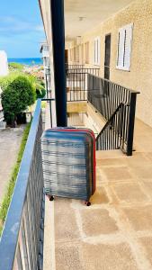 Balkón alebo terasa v ubytovaní APARTBEACH BALANDRO CLIMATIZADO y VISTAS MAR
