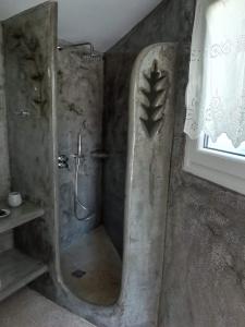 Ett badrum på Studio farma