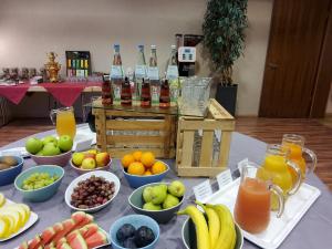 Možnosti snídaně pro hosty v ubytování Seehotel
