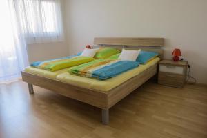 Posteľ alebo postele v izbe v ubytovaní Klara's apartments