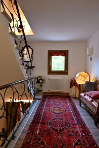 Posezení v ubytování B&B Four Winds
