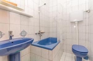 Koupelna v ubytování Apartments Drazen