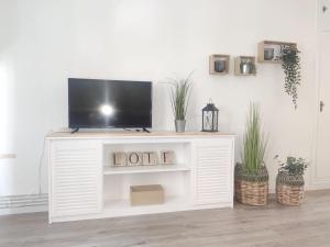 TV a/nebo společenská místnost v ubytování Apartamento Cameros