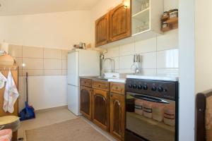 Kuchyň nebo kuchyňský kout v ubytování Apartment Krekovic