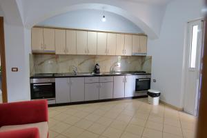 Η κουζίνα ή μικρή κουζίνα στο Vila Osmanaj +49 φωτογραφίες