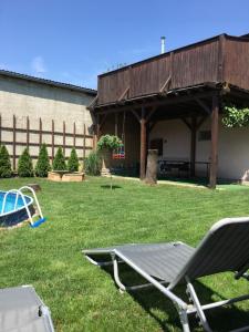 Zahrada ubytování Chalupa a apartmány Morajda