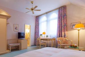 TV a/nebo společenská místnost v ubytování Hotel Residenz Joop