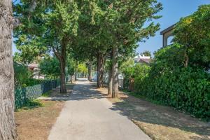 Zahrada ubytování Apartments Mira