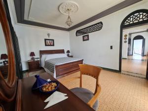 Khu vực ghế ngồi tại Targafit Hotel & Hammam