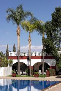 Bazén v ubytování Targafit Hotel & Hammam nebo v jeho okolí