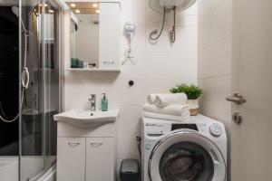 Kúpeľňa v ubytovaní Apartman LaMandra